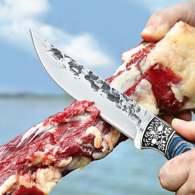 Outdoor Hunting Camping Knife Set Professional Boning Knife Camping Survival Outdoor  Sharp Military