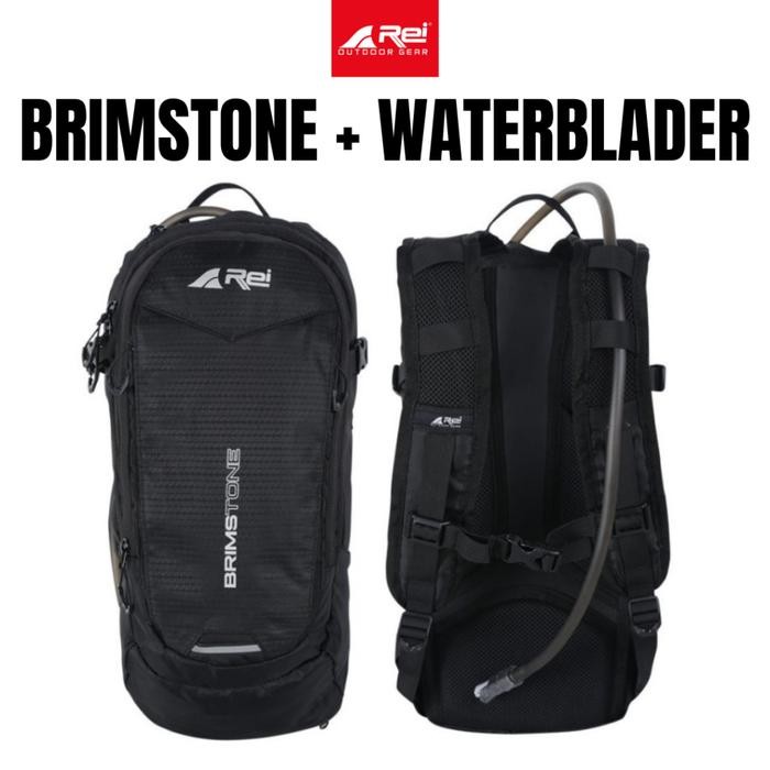 Rei Tas atau Ransel Sepeda Brimstone + Waterbladder Arei Outdoorgear