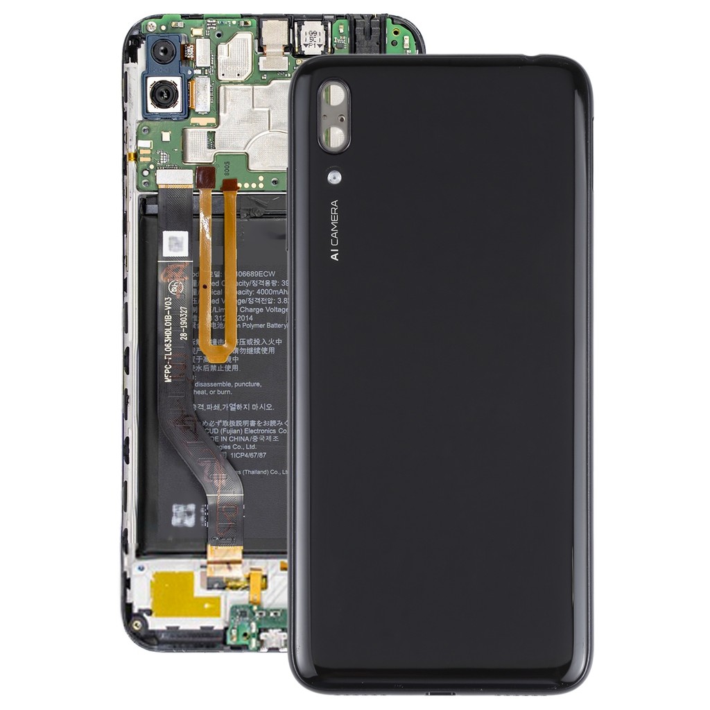 Battery Back Cover For Huawei Y7 (2019) Phone Frame Repair Replacement Part