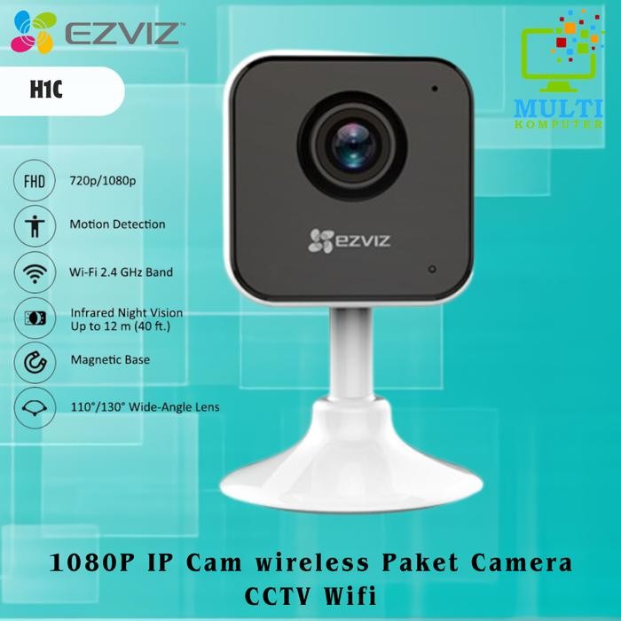 x3ad- Cctv Wifi Ip Camera Ezviz H1C 1080P Cctv Wireless Ezvis H1C 2Mp