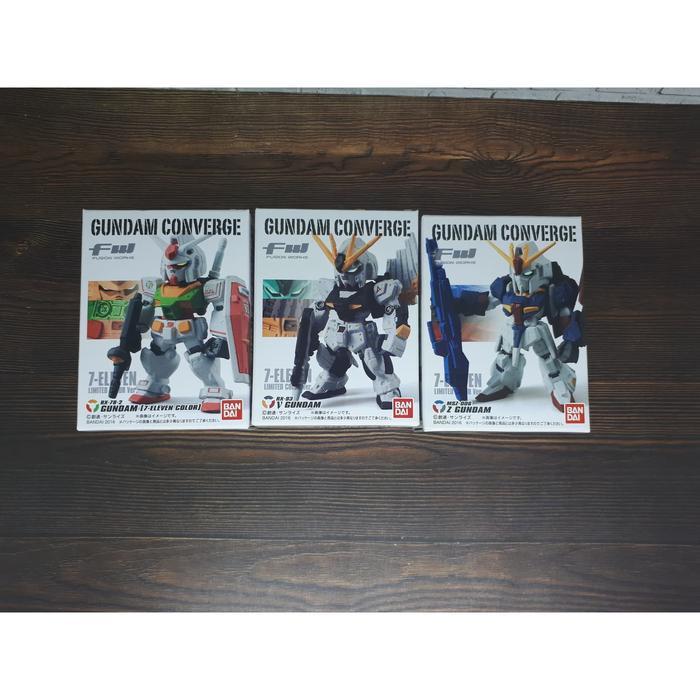 HOT SALE FW GUNDAM CONVERGE 7-11 (SEVEN ELEVEN) SET TERMURAH
