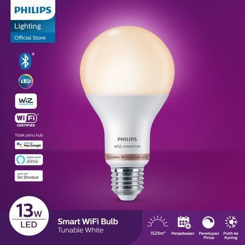 LAMPU PHILIPS SMART WIFI BLUETOOTH LED 8W 13W TUNABLE WHITE SMART
