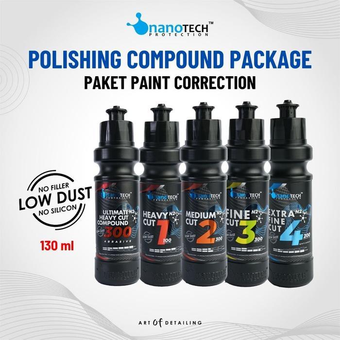 COMPOUND POLISH STEP 1 2 34 - OBAT POLES KOMPON PENGHILANG BARET MOBIL