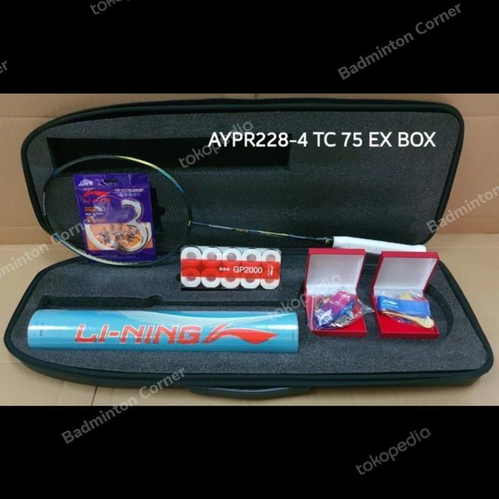 Raket Lining Turbo Charging Turbocharging 75EX 75 EX AYPR228-4 Box