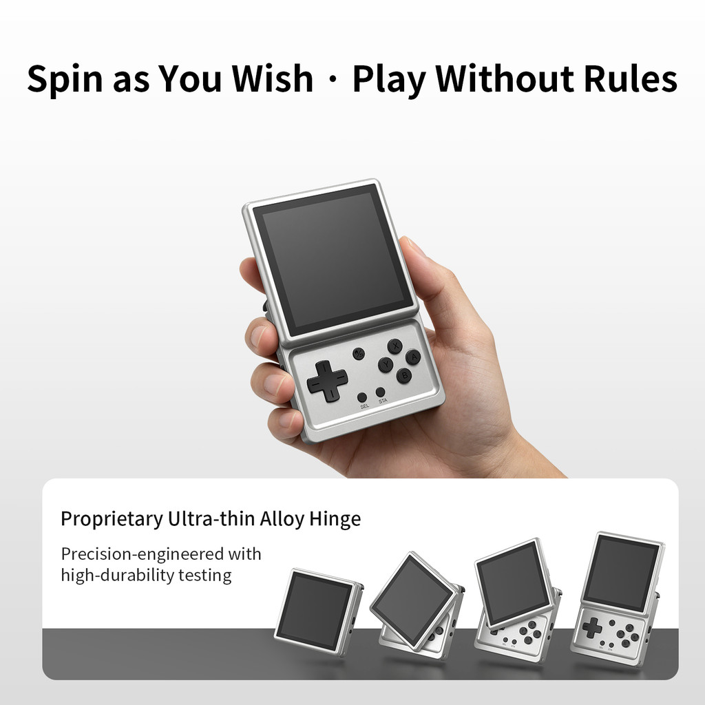ANBERNIC RG Rotate Android Handheld Game Console 3.5" IPS Retro Gaming Emulator WiFi Bluetooth