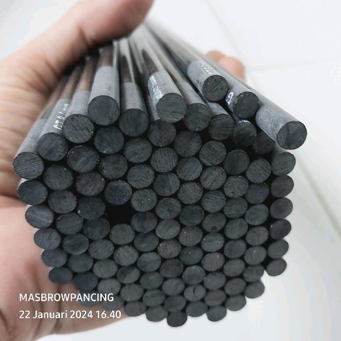 Ujung Carbon Solid/Padat Panjang 80cm Olahraga Tegek