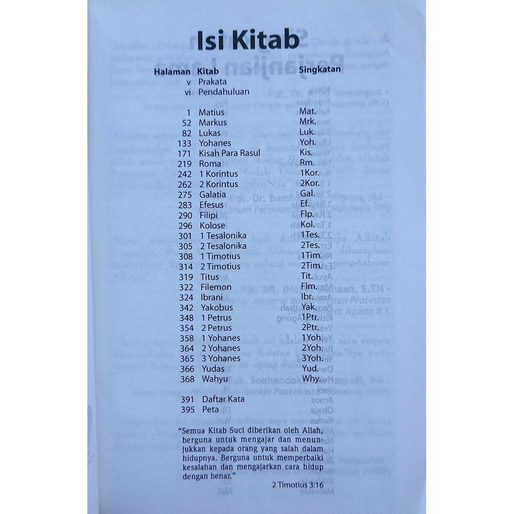 PERJANJIAN BARU (Kitab Suci INJIL/ ALKITAB) Versi Mudah di Baca