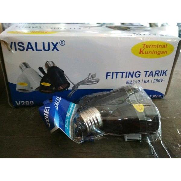 NEW FITTING TARIK / FITTING LAMPU TARIK / FITTING DOUBLE VISALUX