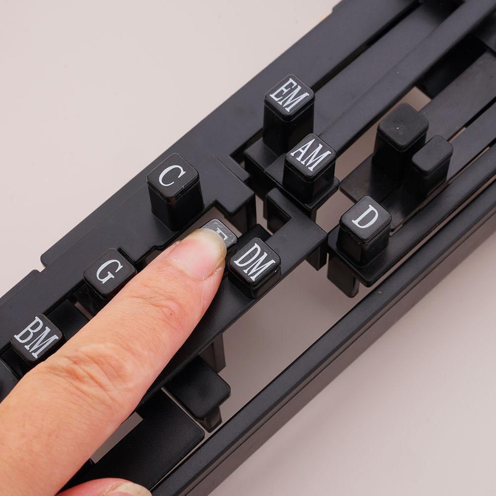 Portable Pocket Guitar Chord Presser Practice Tool Chord Helper For Beginners Acoustic Guitar Chord