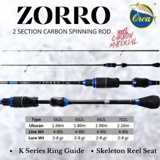 Joranpancing Spinning Ultra Light Orca Zorro 565L 602L 665L 702L