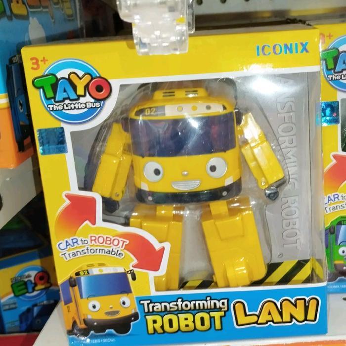 HOT SALE MAINAN TRANSFORMING ROBOT TAYO LANI TERMURAH