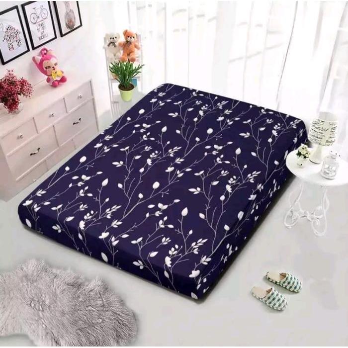 Promo Promo Termurah Sarung Kasur Busa / Springbed Resleting Motif Terbaru Ukuran Kasur No. 1