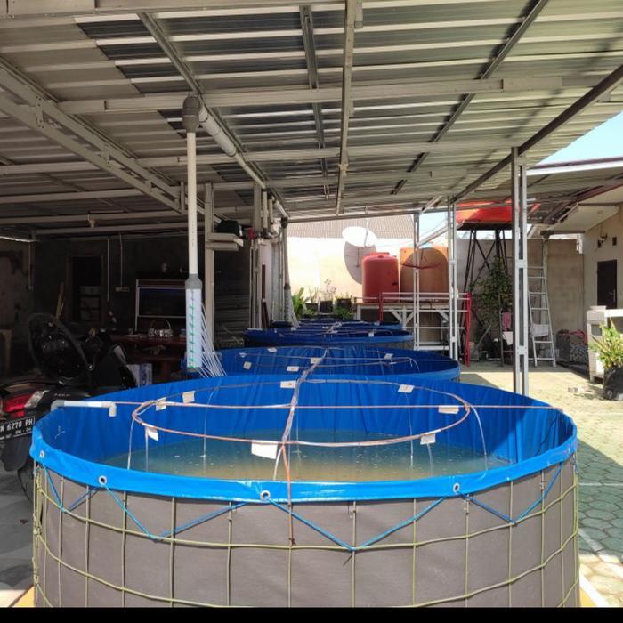 kolam bioflok fullset