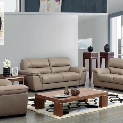 Sofa Kulit 221 Minimalis Ruang Tamu Modern Mewah Elegant Terbaru