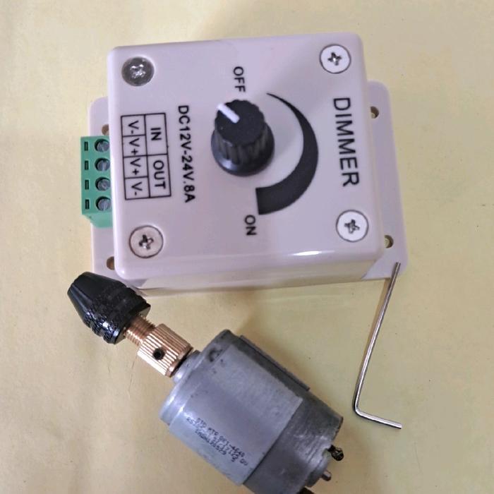 Dinamo DIY Bor Mini 12V- 24V + Dimmer
