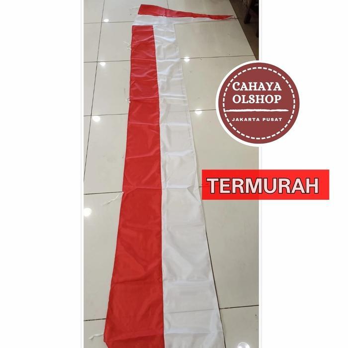 Bendera Umbul Umbul 3 Meter / Bendera Layur Merah Putih 3Meter / Background Merah Putih 3 Meter /