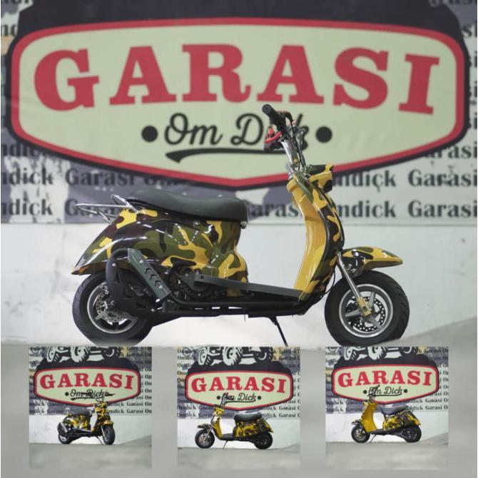 PROMO SERBA Lenka Mini Scoopy 50cc - Sepeda Motor Mini