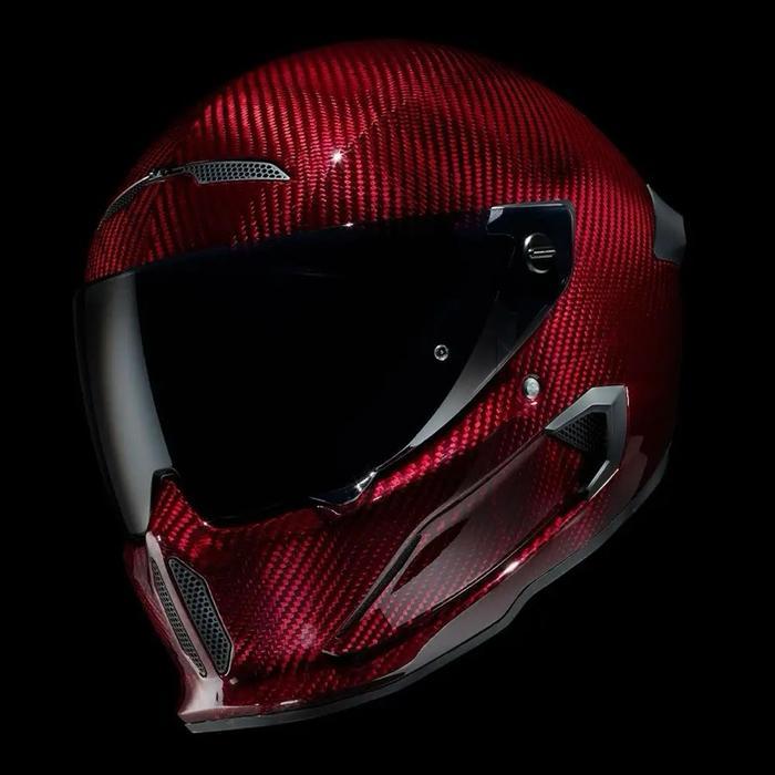 Helm RuRoc Atlas 4.0 CARBON Red RUBY Brand New