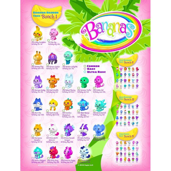 BANANAS BAOB TREE BUNCH 1 AL BANANAS SURPRISE TOYS SATN