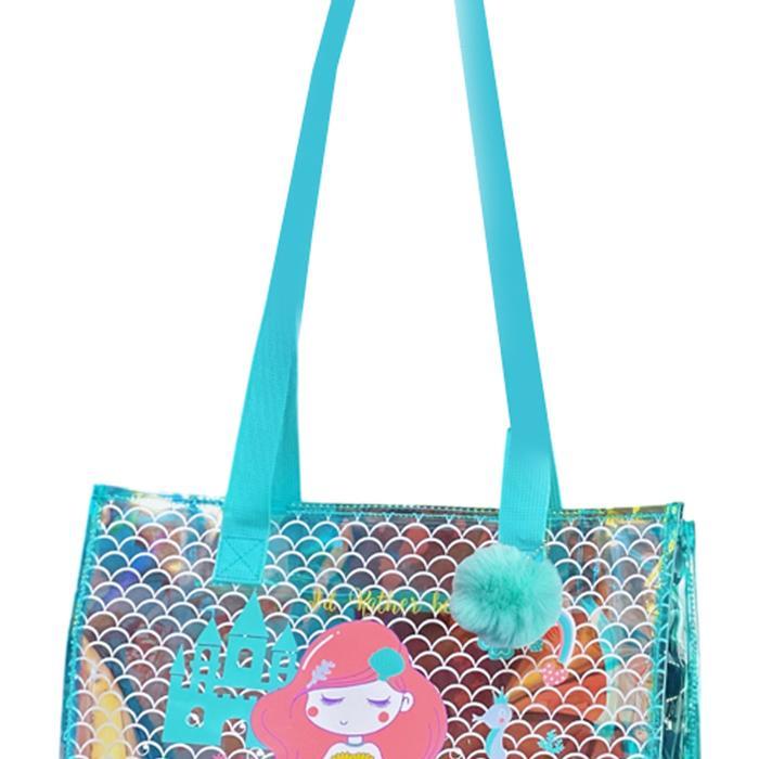 Kiddy Star Tote Bag Anak Mermaid - Biru by Zuka