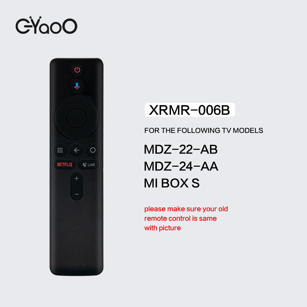 New XMRM-006 Voice Remote Control Replacement For Xiaomi MI Box S MDZ-22-AB Smart TV Box MI TV Stick