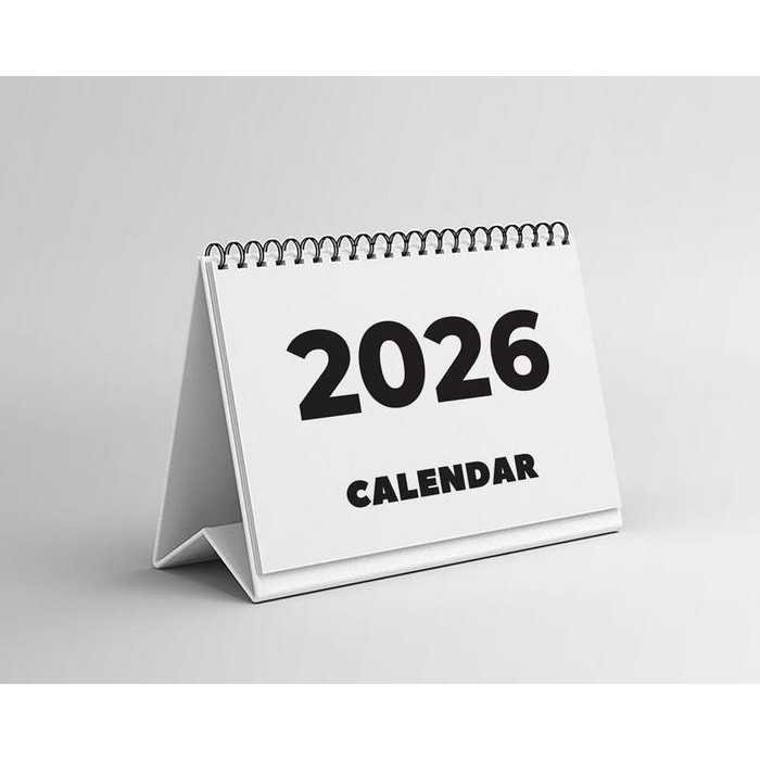 

New kalender custom 2025/2026/kalender meja 2025/2026/kalender mini 2025/2026