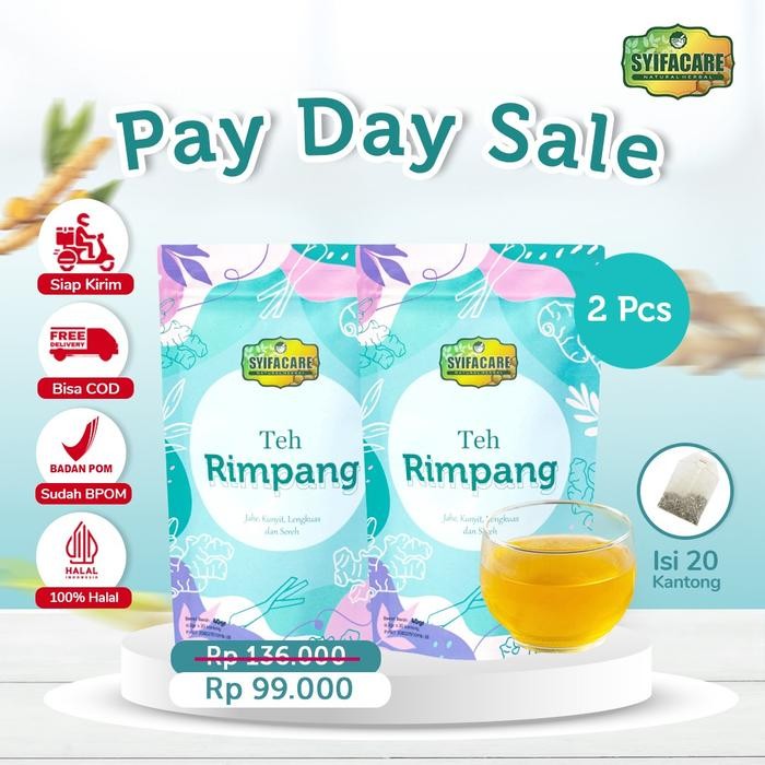 

oW.galiban - Paket Teh Rimpang Syifacare 2 Pcs Jahe Kunyit Sereh Lengkuas BPOM Halal