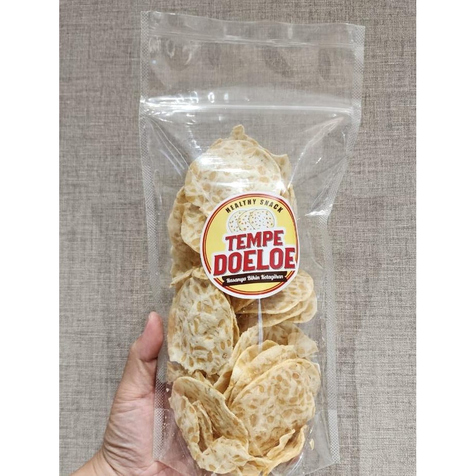 

KERIPIK TEMPE TEMPOE DOELOE HEALTHY SNACK