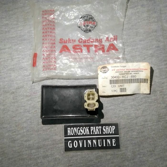 Cdi Honda Tiger Ori Asli Kgd Astra Stok Lama Nos