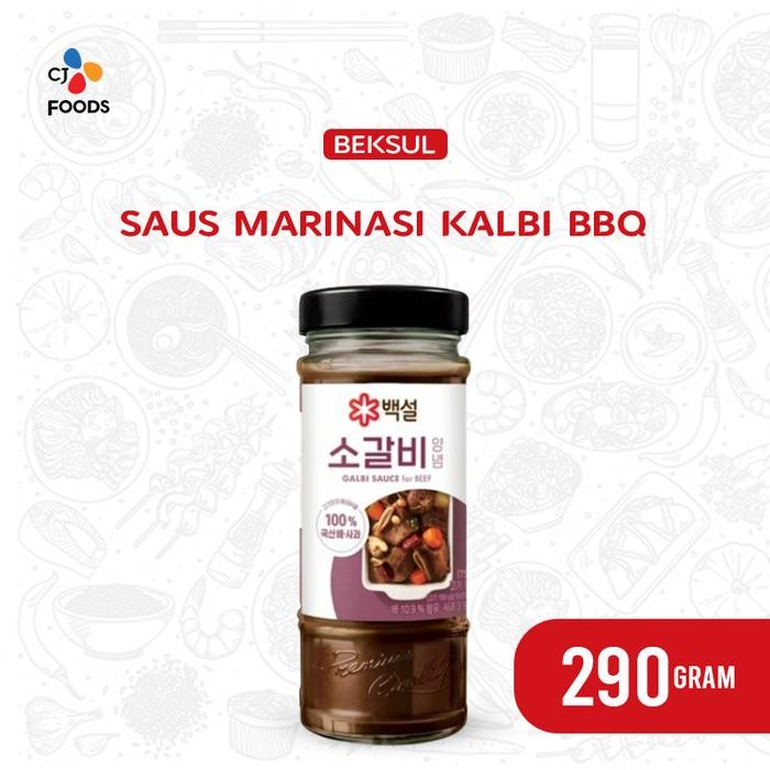 

Stok Baru BEKSUL Saus Marinasi Kalbi BBQ 290 Gram