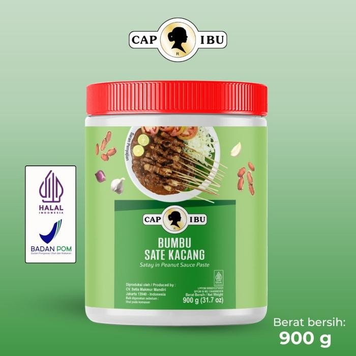 

Stok Baru CAP IBU Bumbu Sate Kacang Kemasan Pot