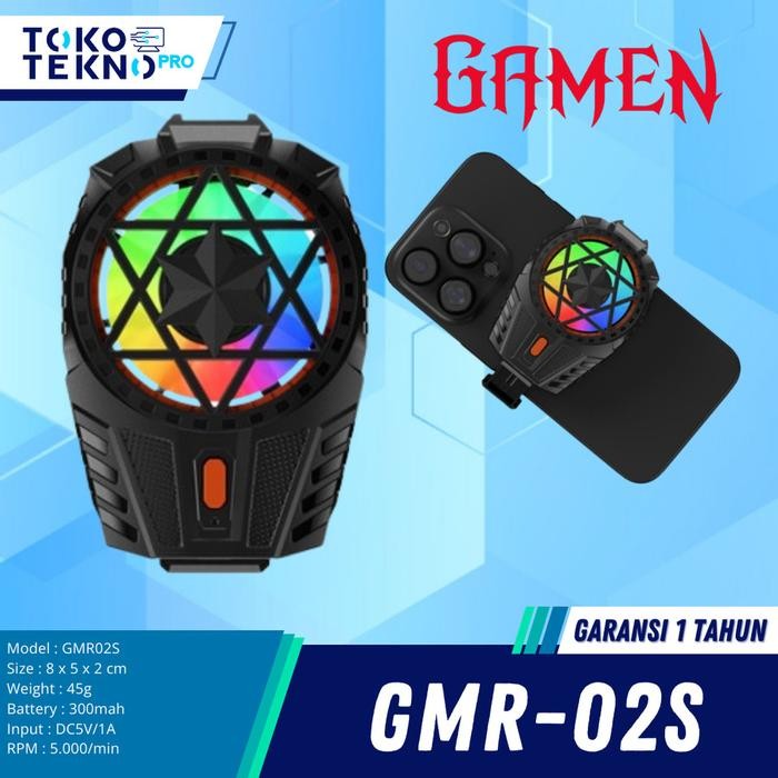 Lmmaxp857K (Pumkinpartyy) Bisa Gamen Gmr02S / Gmr-02S Wireless Fan Cooler Radiator Pendingin Hp