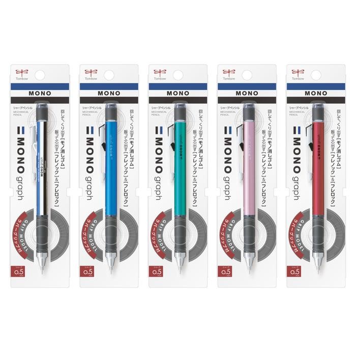 

NEW PRODUK TOMBOW MONO GRAPH GRIP MODEL MECHANICAL PENCIL 0.5MM PENSIL MEKANIK WARUNG ARA67