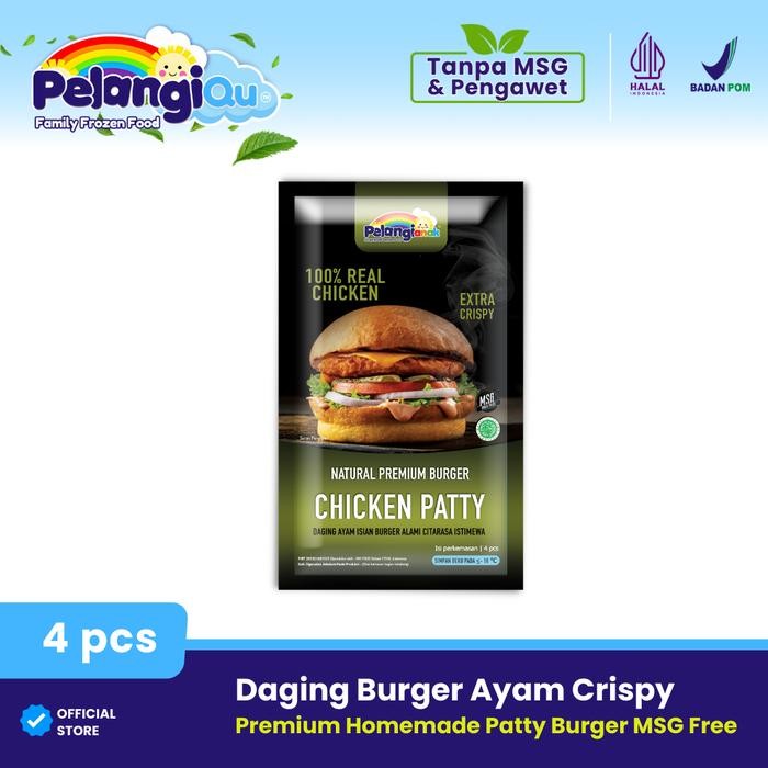 

Pilihan- Chicken Burger Crispy Premium Non Msg