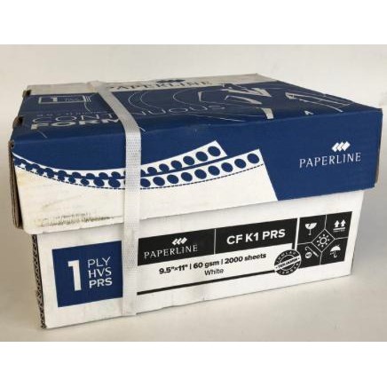 

1 Ply : 2 Prs Kertas Continuous Form Sidu / Paperline 9 1/2 x 11