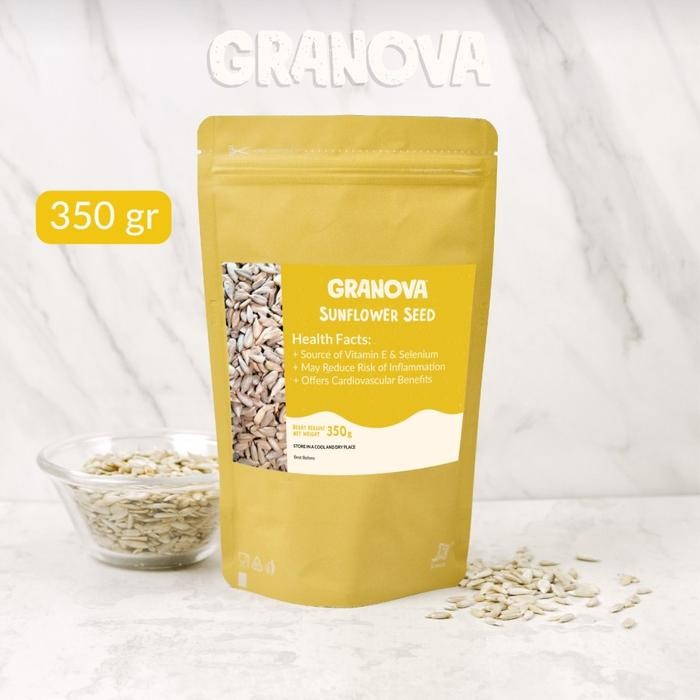 

Pilihan- Granova - Biji Bunga Matahari Kupas Mentah Premium 350Gr / Sunflower Seed Raw