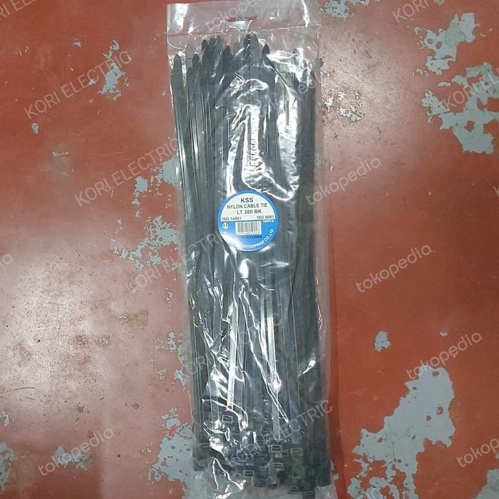 

Kabel Ties Lt-380 Lt380 X 7,6 Kss Warna Hitam @100Pcs Lt380