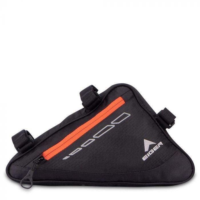 Tas Sepeda Eiger Cycling Triangle Bag Randonneu 6315 Black Tas Segitiga Tas Frame Sepeda Tas