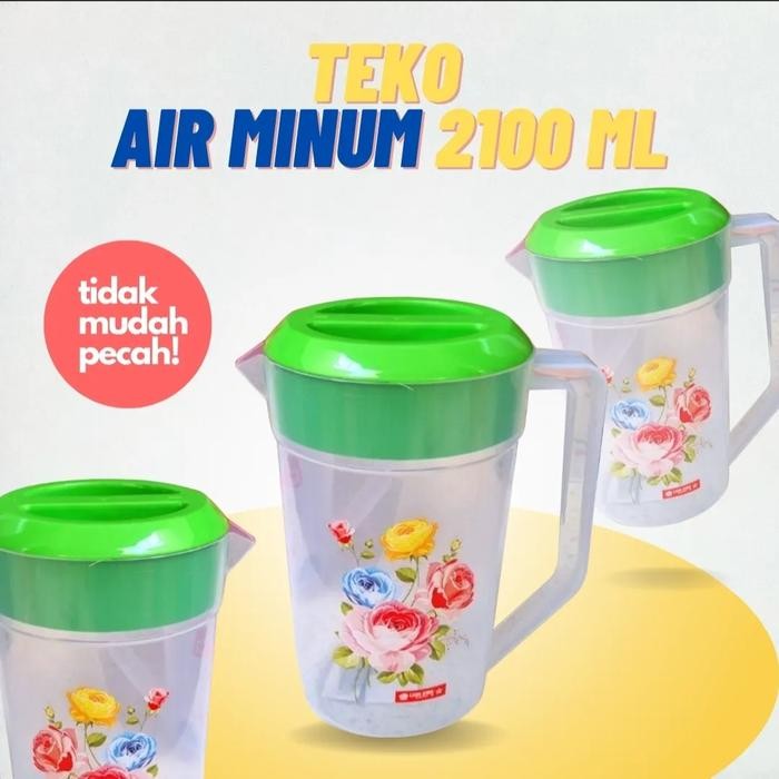 Jual Rugi Teko Plastik Lion Star 2,1 Liter/Teko Air Minum Lion Star 2 Liter