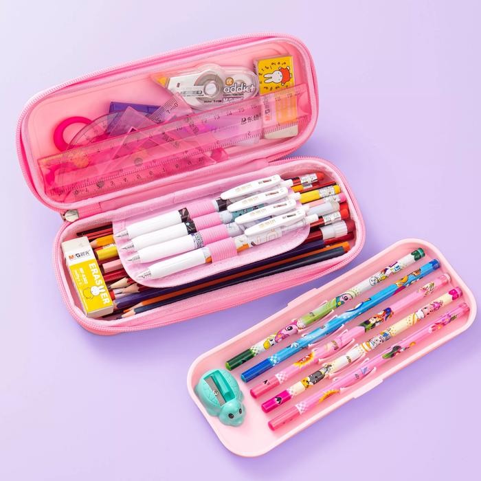 

GELASA KOTAK PENSIL ANAK PVC RESLETING TERMASUK ISI (5 PENSIL DAN 1 SERUTAN)