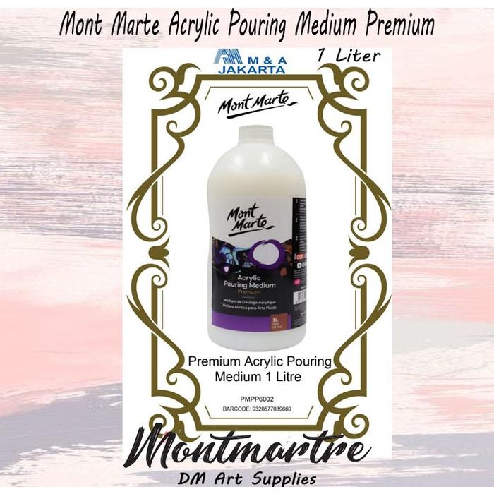 

NEW PRODUK MM PREMIUM ACRYLIC POURING MEDIUM 1 LITER ( PMPP6002 ) MAWAR-89