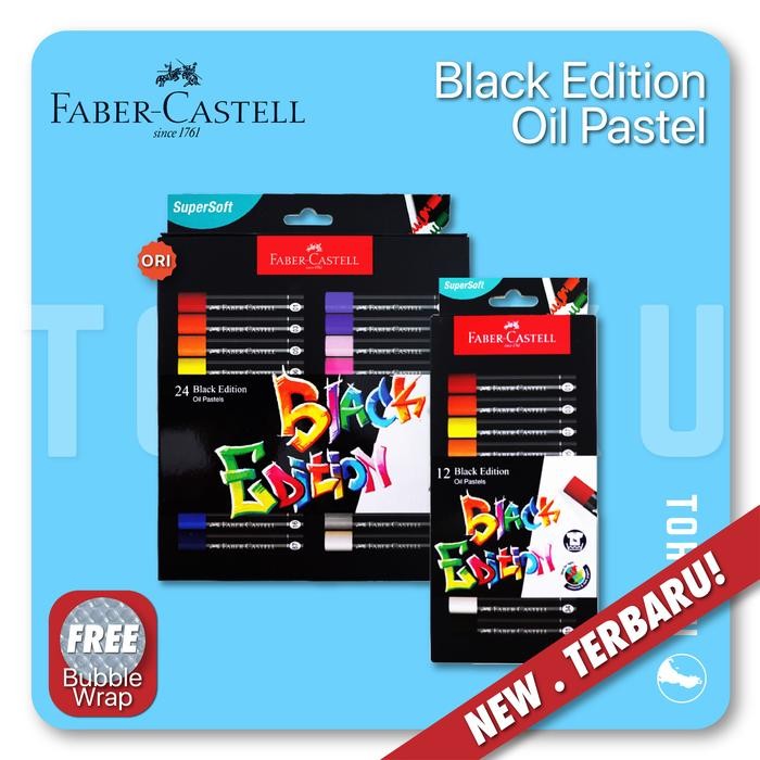 

NEW PRODUK FABER-CASTELL BLACK EDITION OIL PASTEL SERIES CRAYON FABER CASTELL B MAWAR-89