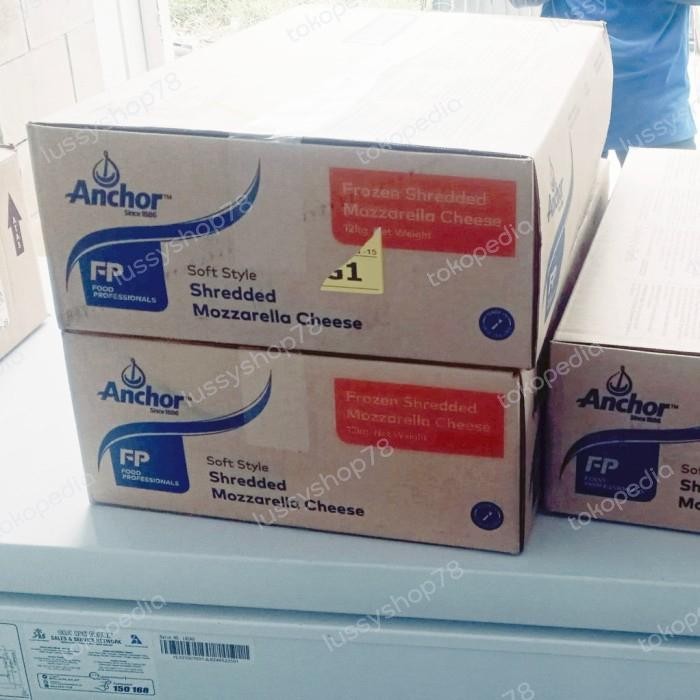 

Pilihan- Anchor Mozzarella Parut Mozarella Shreeded 12Kg