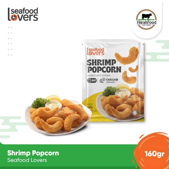 

Pilihan- Seafood Lovers Shrimp Popcorn / Udang Tepung Pop Corn (160 Gr)