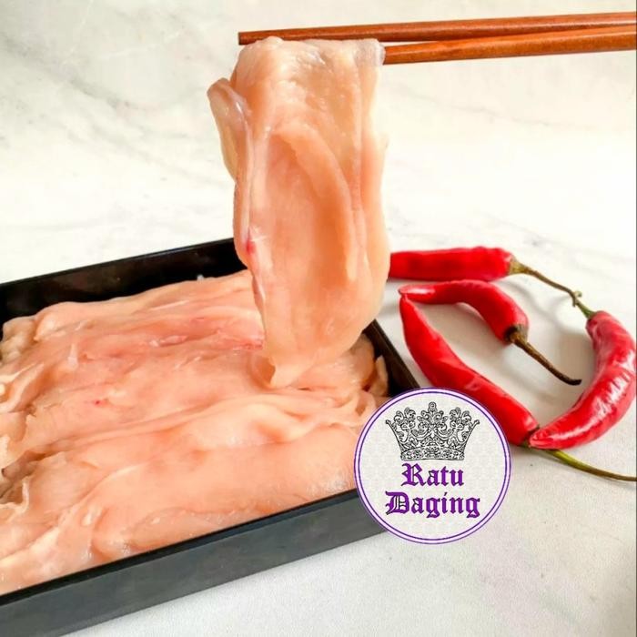 

Pilihan- Slice Dada Ayam / Dada Ayam Slice / Chicken Breast Slice @500Gr