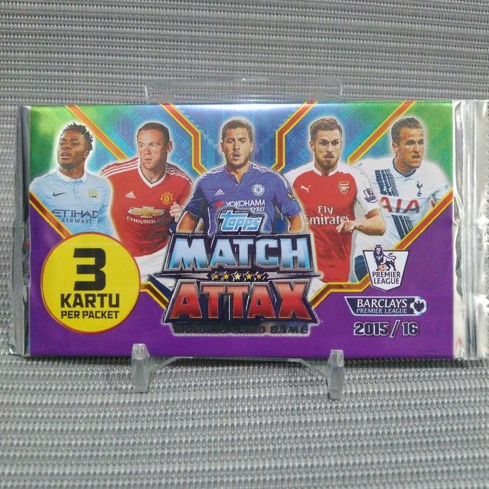 match attax epl 2015/2016 sealed pack [kualitas terbaik]