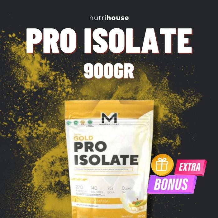 M1 Muscle First Gold Pro Isolate Whey 2lb 900gr Whey Protein Isolate WPI