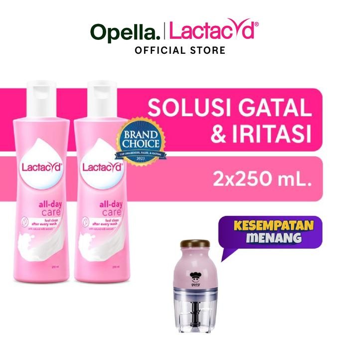 Pilihan- [Mystery Box] Lactacyd All Day Care 2X250Ml - Pembersih Kewanitaan