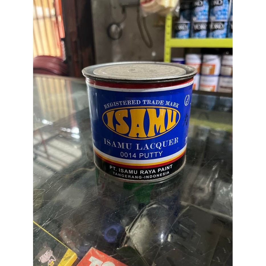 Terbaik Isamu Dempul 1 Kg / Dempul / Dempul Besi / Dempul Mobil 100% Ori