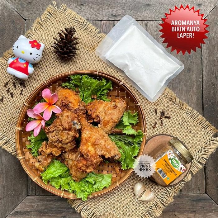 

Stok Baru Bumbu Ayam Goreng Belacan 200gr